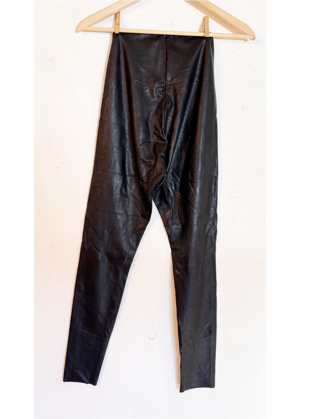 Commando Control Faux Leather Leggings Small - Picture 6 of 7